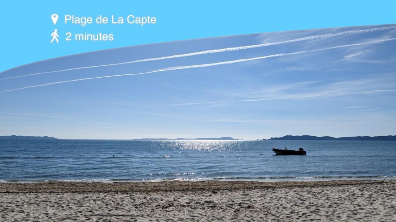 L'Instant Mer - Bord De Mer - Studio Avec Grand Jardin A La Capte Єр Екстер'єр фото